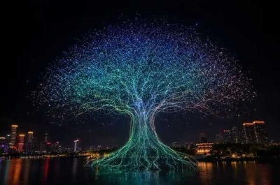 Мировой рекорд в Китае: свыше 22 тысяч дронов одновременно поднялись в небо